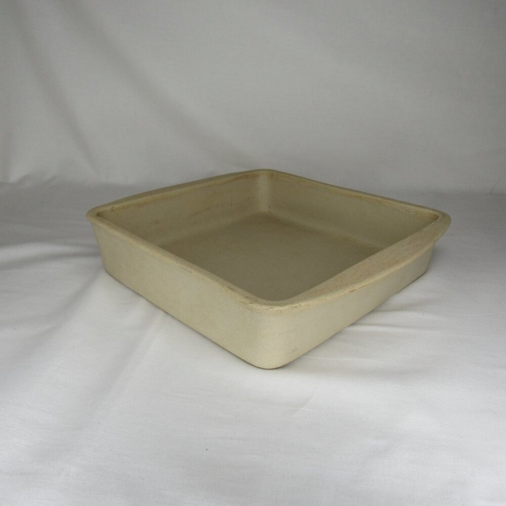 The Pampered Chef Stoneware Square Baking Pan 9 x 9 - Picture 2 of 8